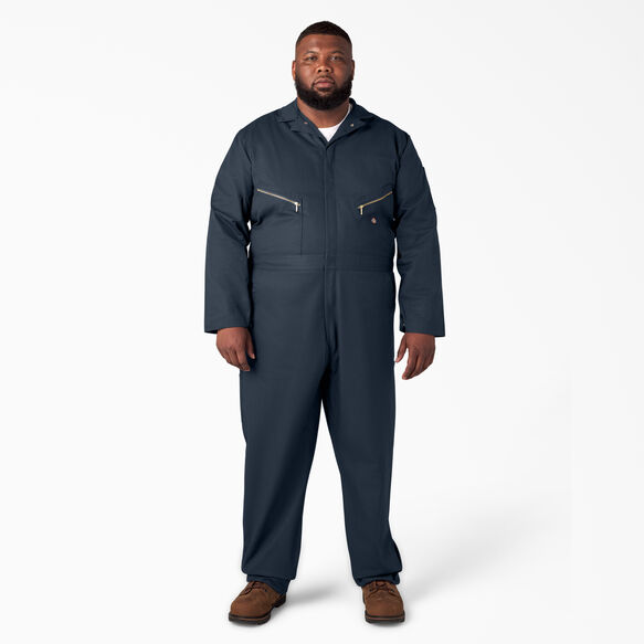 Deluxe Blended Long Sleeve Coveralls - Dark Navy &#40;DN&#41;