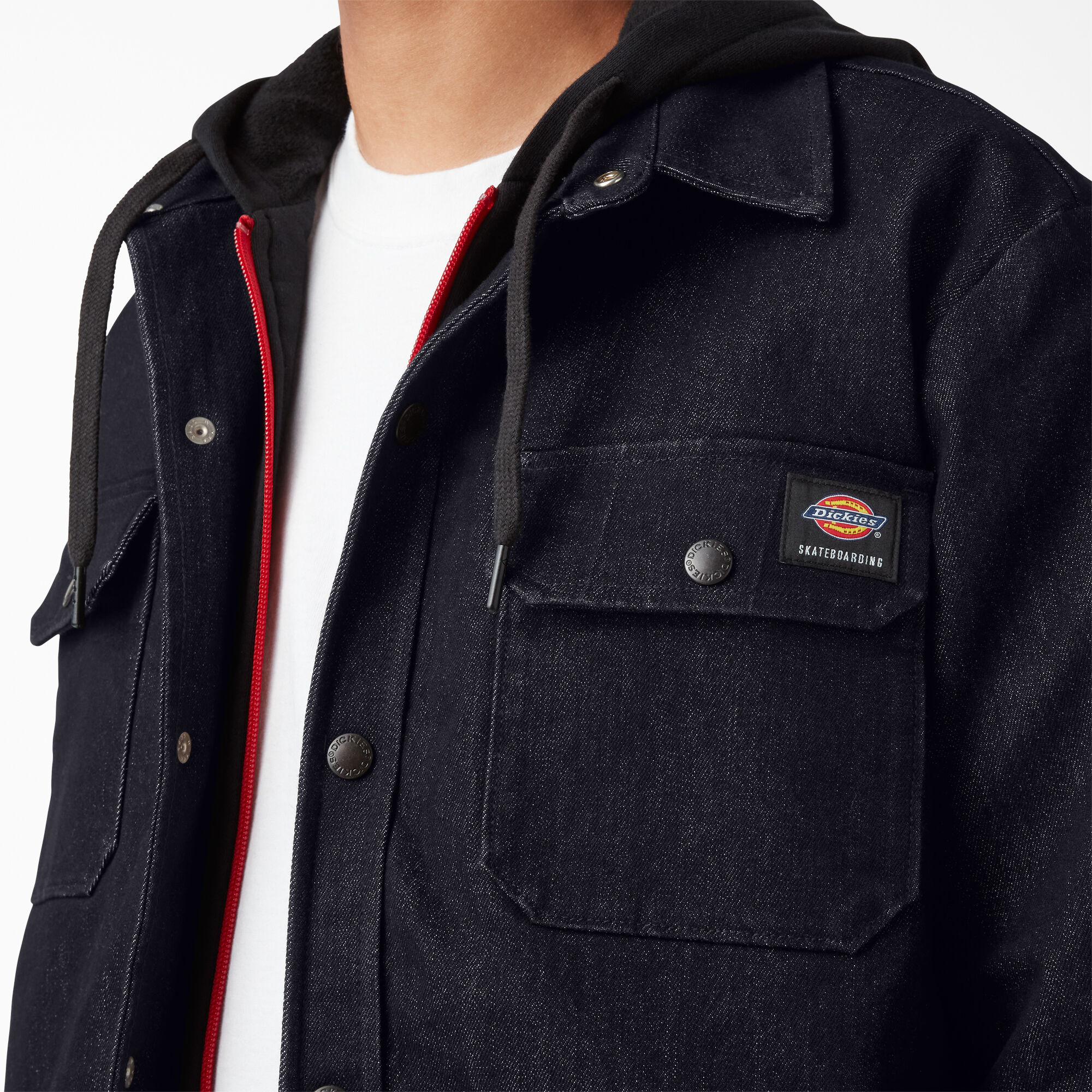 Dickies Skateboarding Denim Shirt Jacket Dickies US