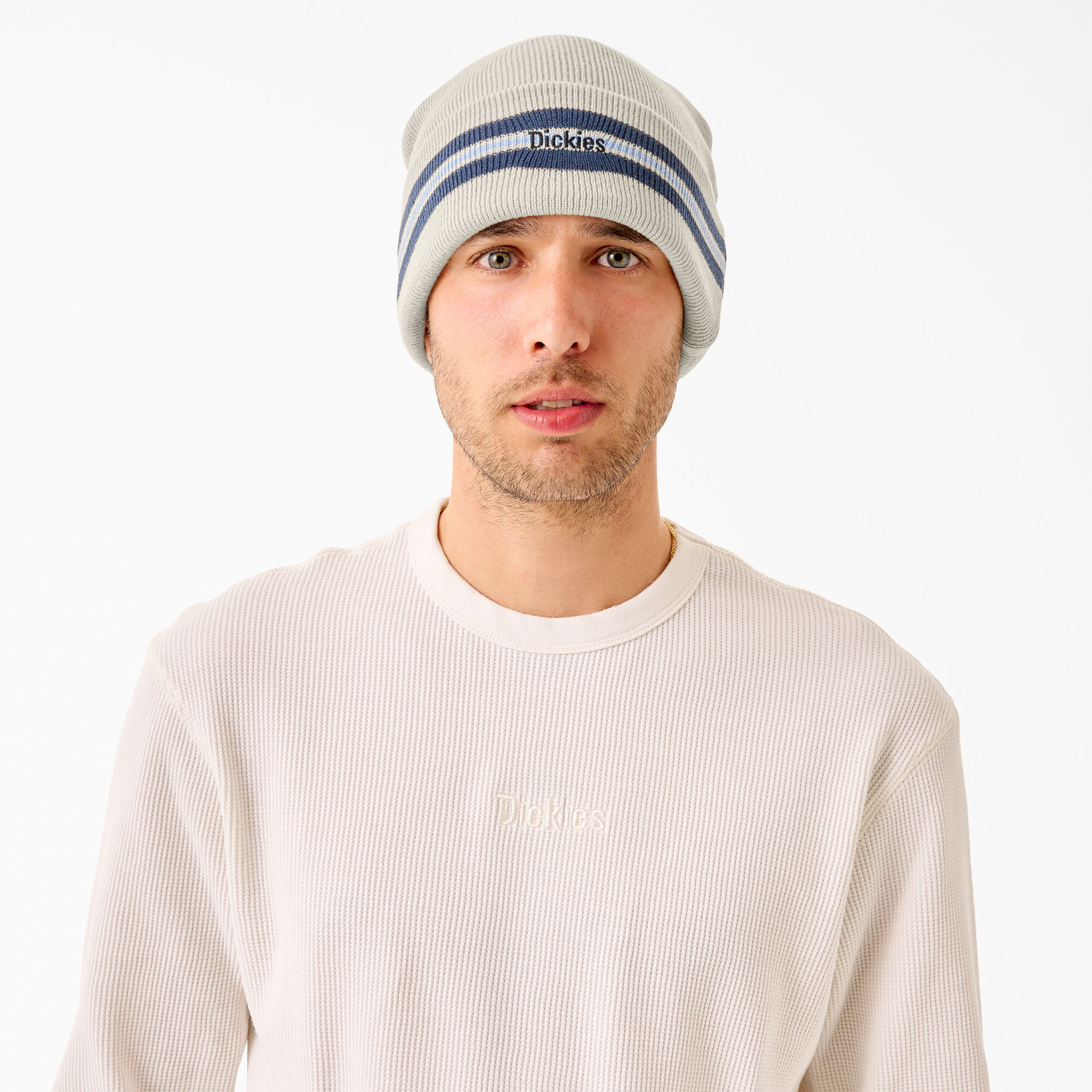 White shop dickies beanie