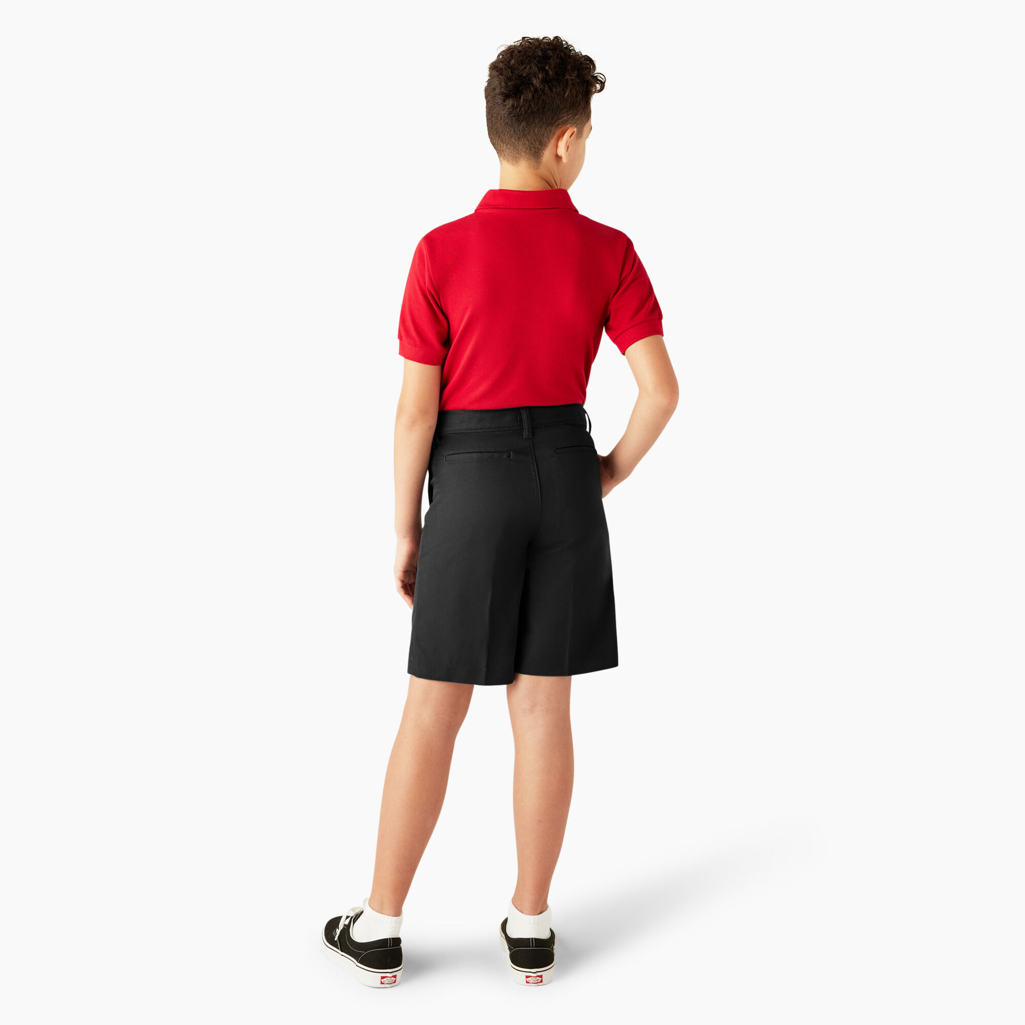 Boys Classic Fit FlexWaist Flat Front Shorts 4 20 Dickies Dickies US