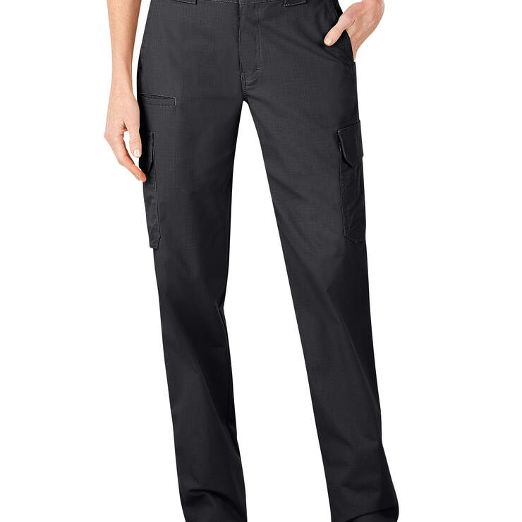 Women's Tactical Stretch Ripstop Pants - Black (BK) image number 1