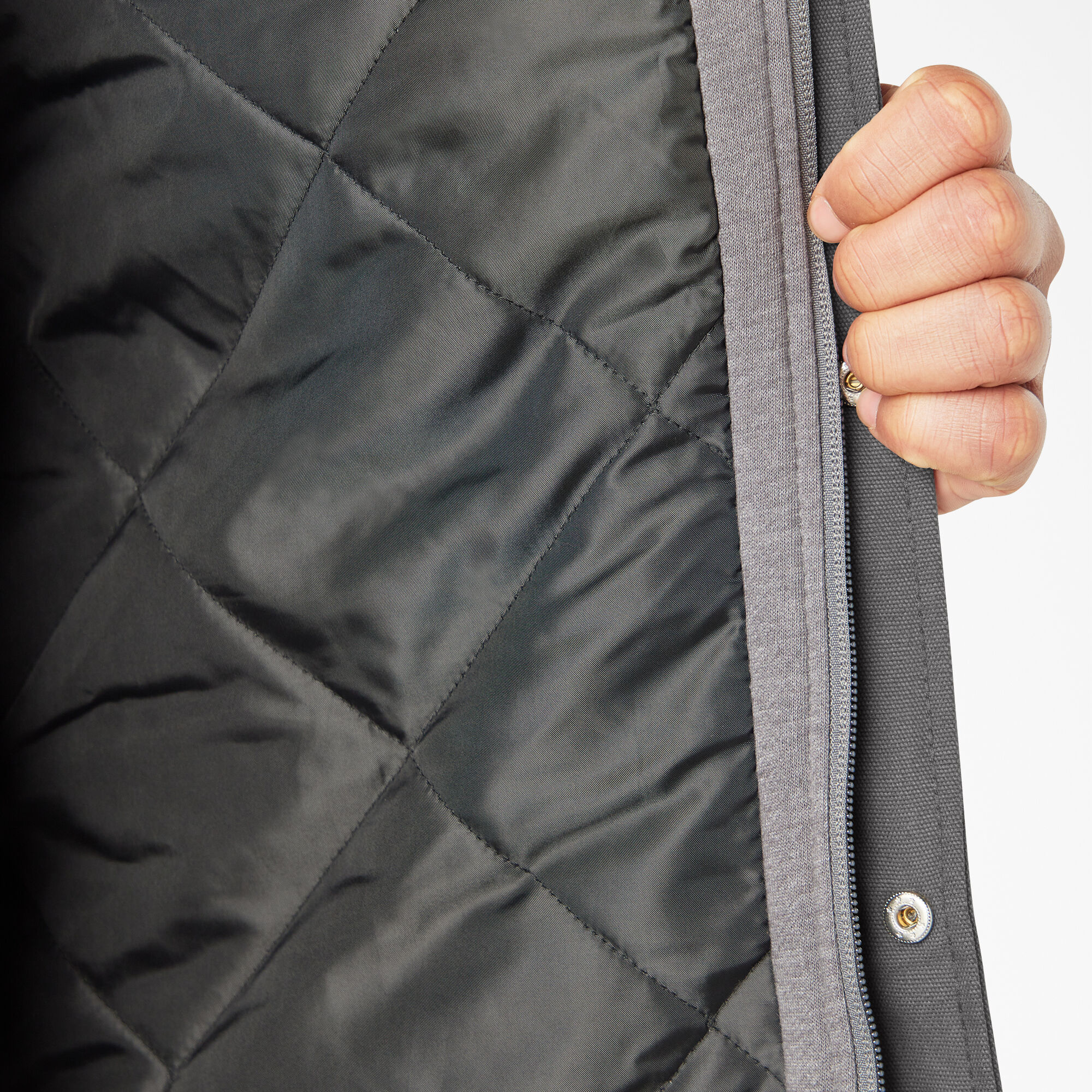 Men s Water Repellent Duck Hooded Shirt Jacket Dickies US