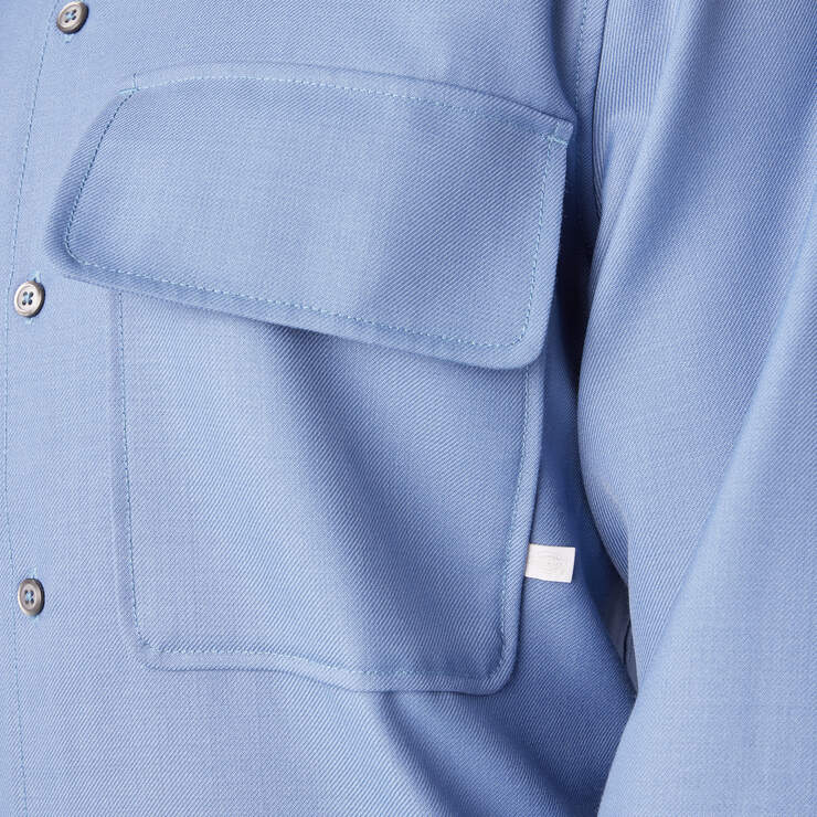 Dickies Premium Collection Boxy Shirt - Ashleigh Blue (AHB) image number 8