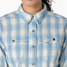 Women&#39;s Cooling Roll-Tab Work Shirt - Clear Blue Hillside Plaid &#40;B1F&#41;