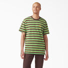 Vincent Alvarez Striped T-Shirt - Leaf Green Stripe &#40;GSL&#41;