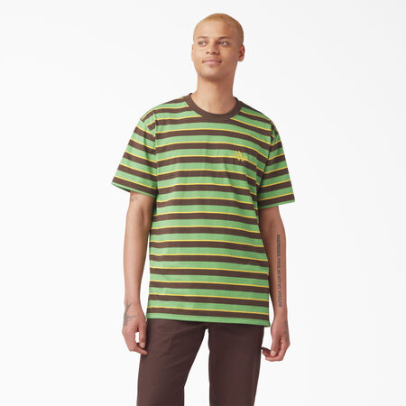 Vincent Alvarez Striped T-Shirt - Leaf Green Stripe &#40;GSL&#41;