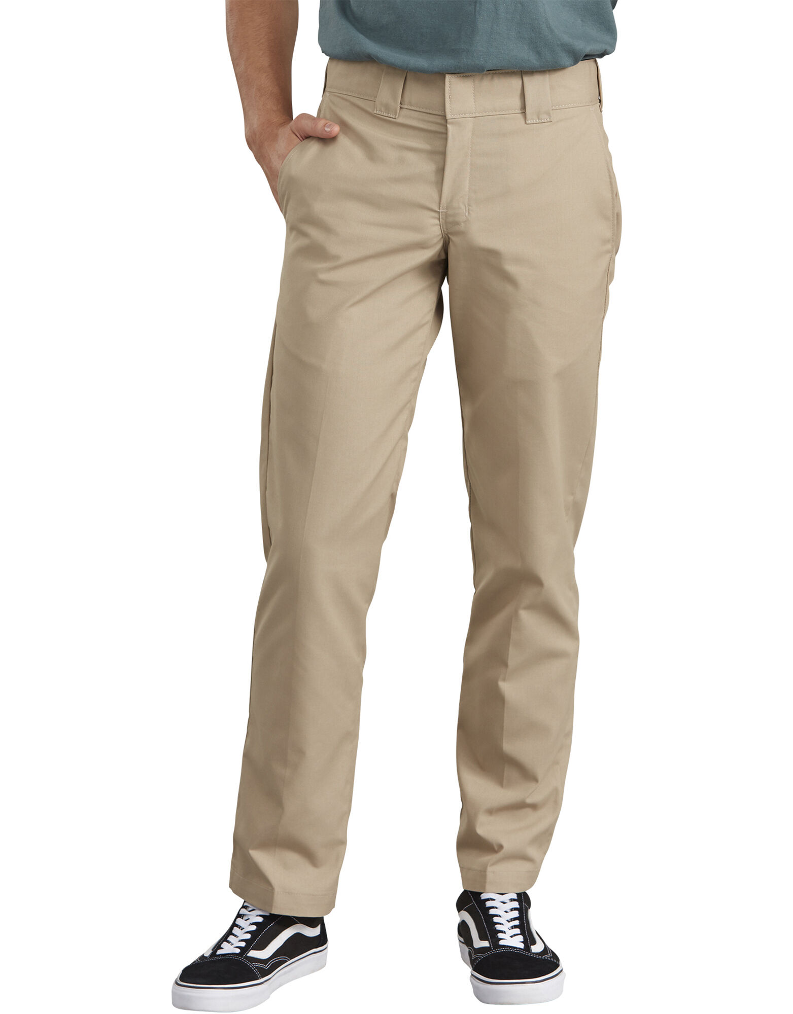 Slim Straight Fit Poplin Work Pants | Men's Pants | Dickies