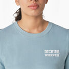 Women&#39;s Heavyweight Workwear Graphic T-Shirt - Dockside Blue &#40;DU1&#41;