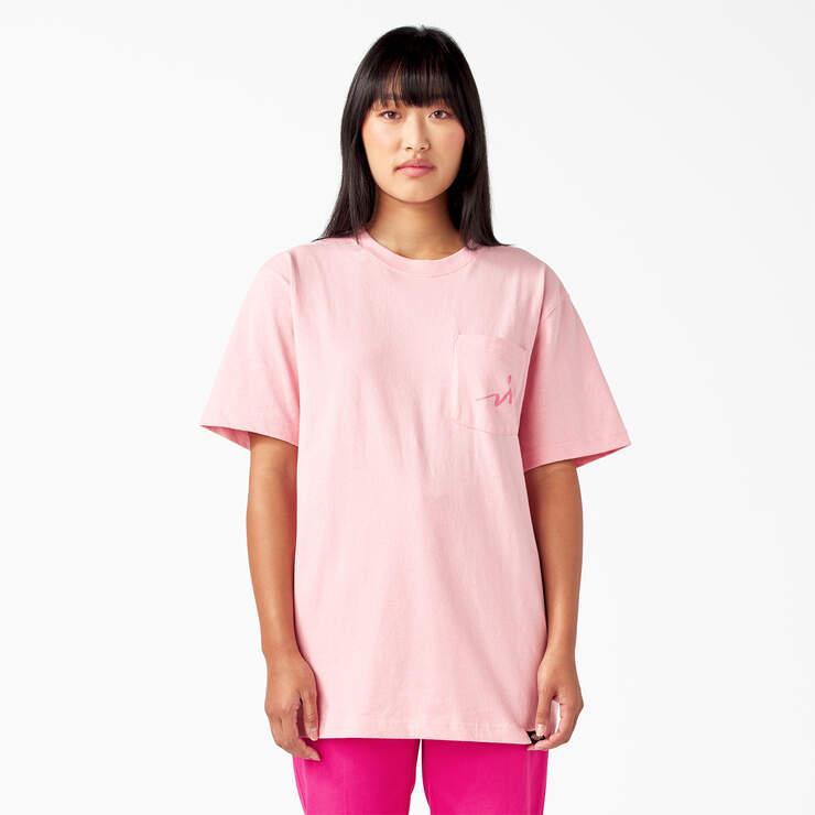 Breast Cancer Awareness Heavyweight T-Shirt - Quartz Pink (QKS) image number 2