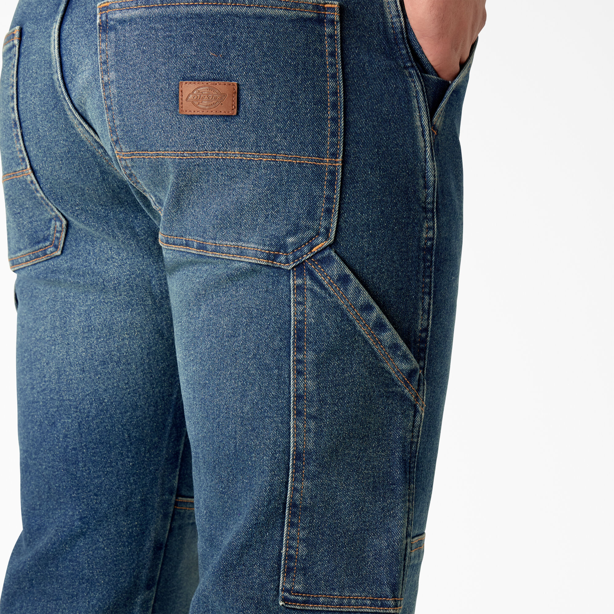 Men's FLEX Relaxed Fit Double Knee Jeans - Dickies US