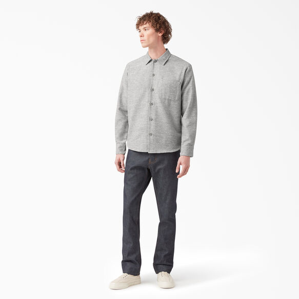 Dickies 1922 Long Sleeve Shirt - Rinsed Silver &#40;RSV&#41;