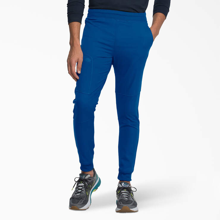 Men's Dynamix Natural Rise Jogger Scrub Pants - Royal Blue (RB) image number 4