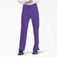 Women's EDS Essentials Drawstring Scrub Pants - Purple Grape (GP)