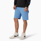 Stonewashed Duck Carpenter Shorts, 11&quot; - Stonewashed Azure Blue &#40;SWZ&#41;