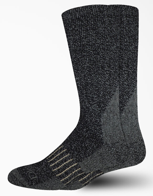 Heavyweight Wool Blend Socks, 2-Pack - Black &#40;BK&#41;