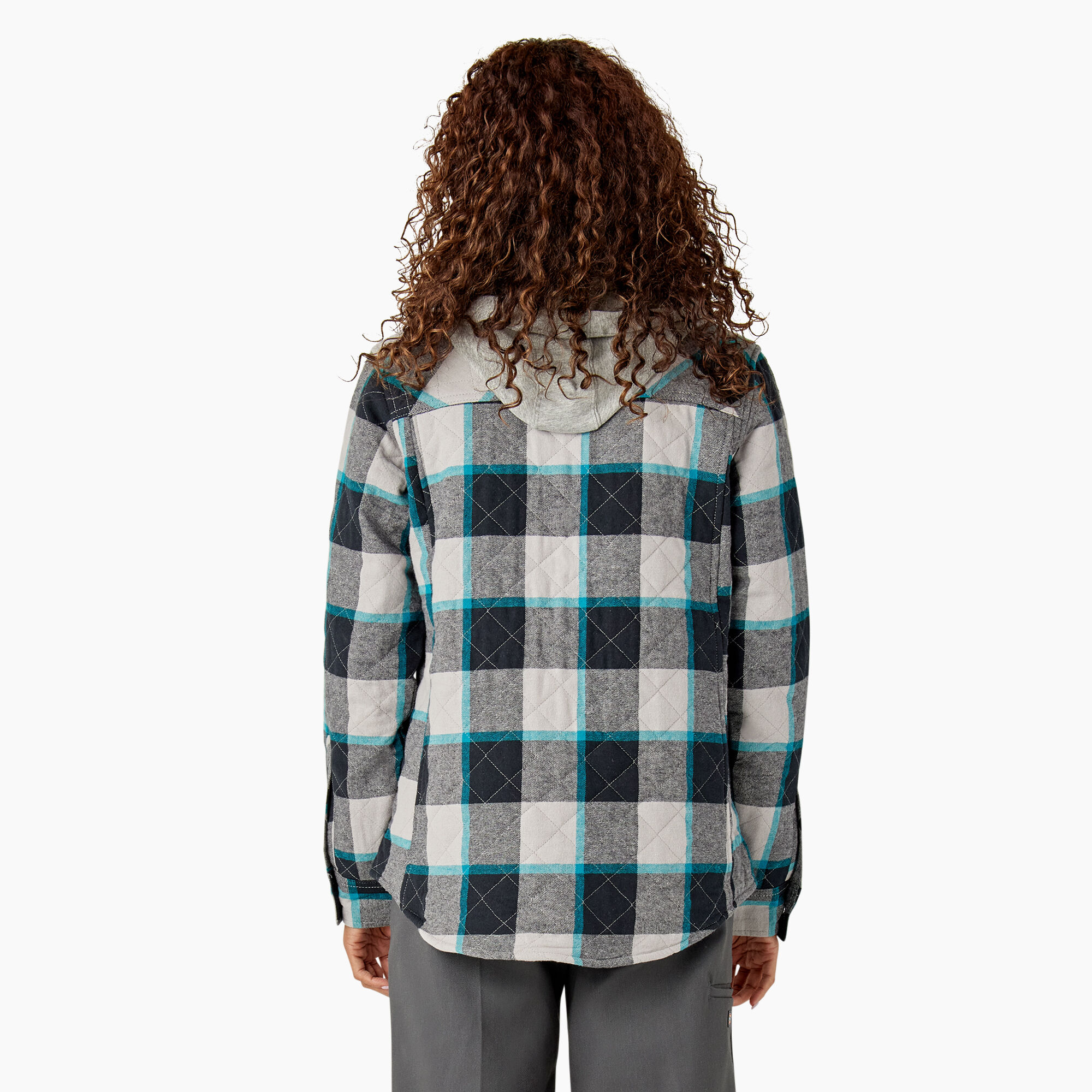 Blue flannel discount with hood