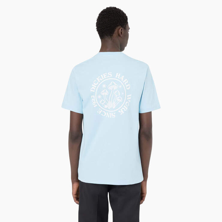 Bayside Gardens Short Sleeve T-Shirt - Sky Blue (SU9) image number 1