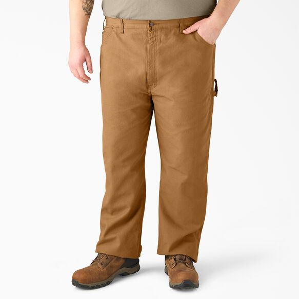 Relaxed Fit Heavyweight Duck Carpenter Pants - Rinsed Brown Duck &#40;RBD&#41;