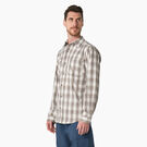Cooling Long Sleeve Work Shirt - Smoke/Charcoal Plaid &#40;A1R&#41;