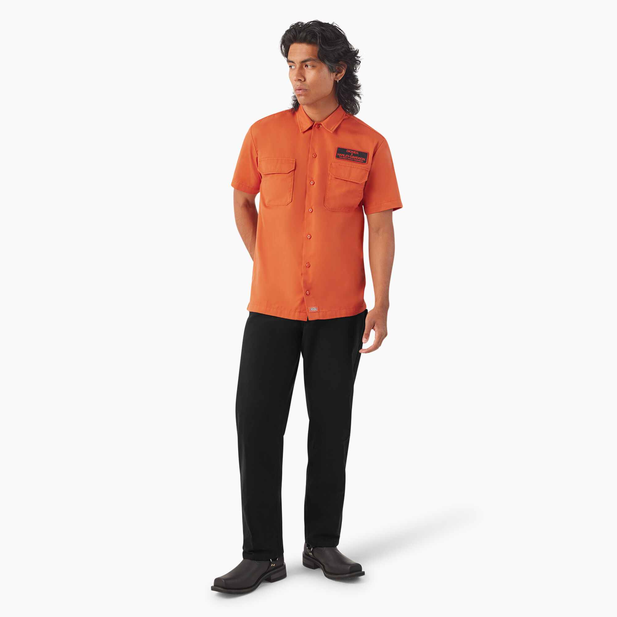 デッドストック☆90s USA製 Dickies 874 ワークパンツ W34L32