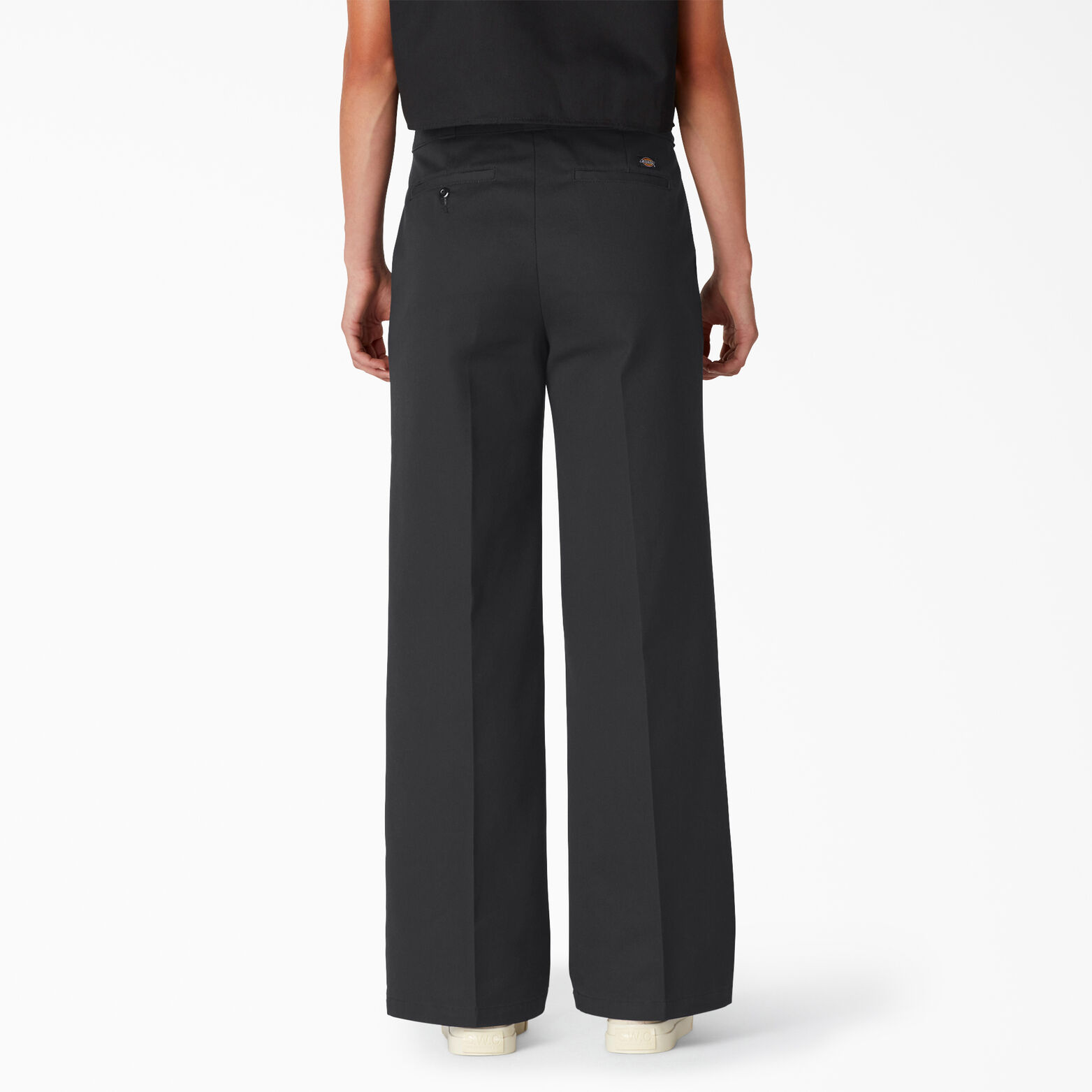 Women's Stonewashed Wide Leg Work Pants -