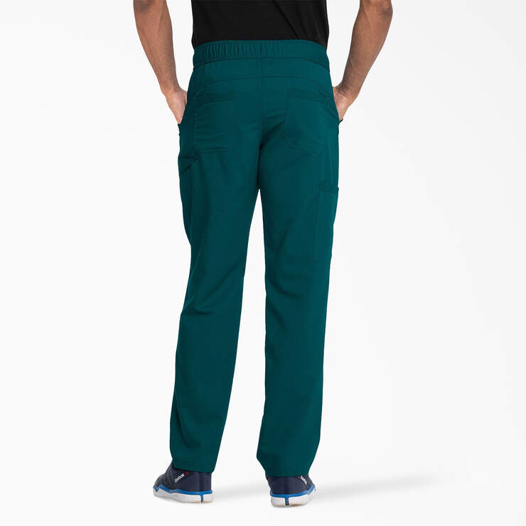 Men's Balance Zip Fly Scrub Pants - Caribbean Blue (CRB) image number 2