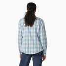 Women&#39;s Cooling Roll-Tab Work Shirt - Clear Blue Hillside Plaid &#40;B1F&#41;