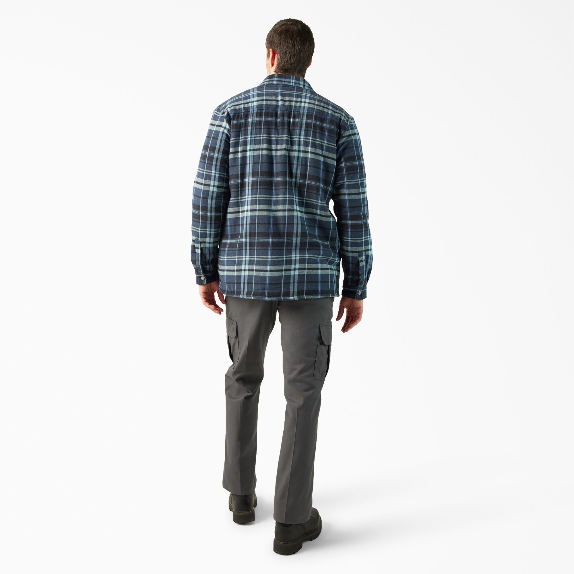 Dickies men's fleece pullover with flannel lined hoodie shop