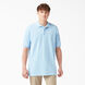 Adult Sized Short Sleeve Pique Polo Shirt - Light Blue &#40;LB&#41;