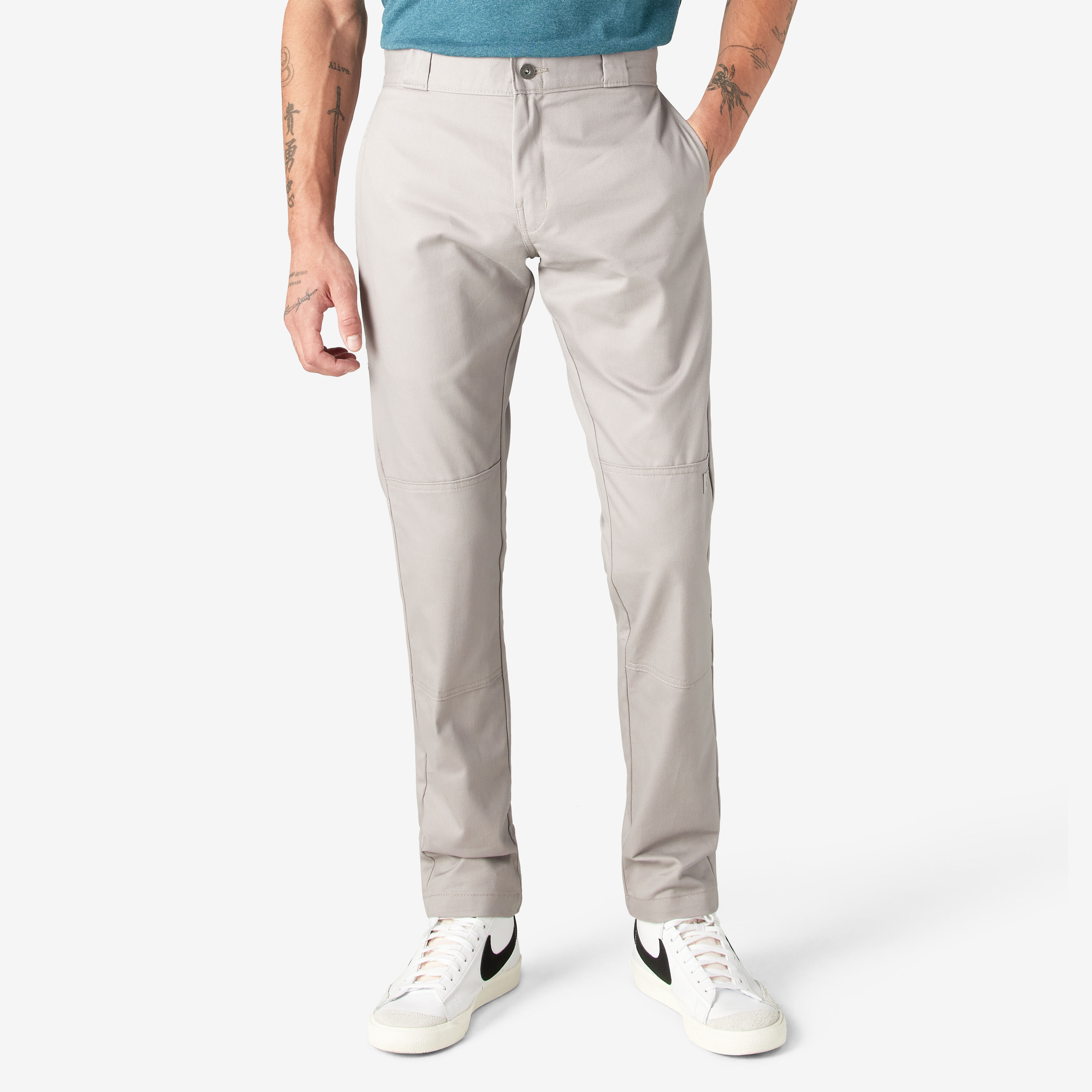 dickies double knee skinny straight