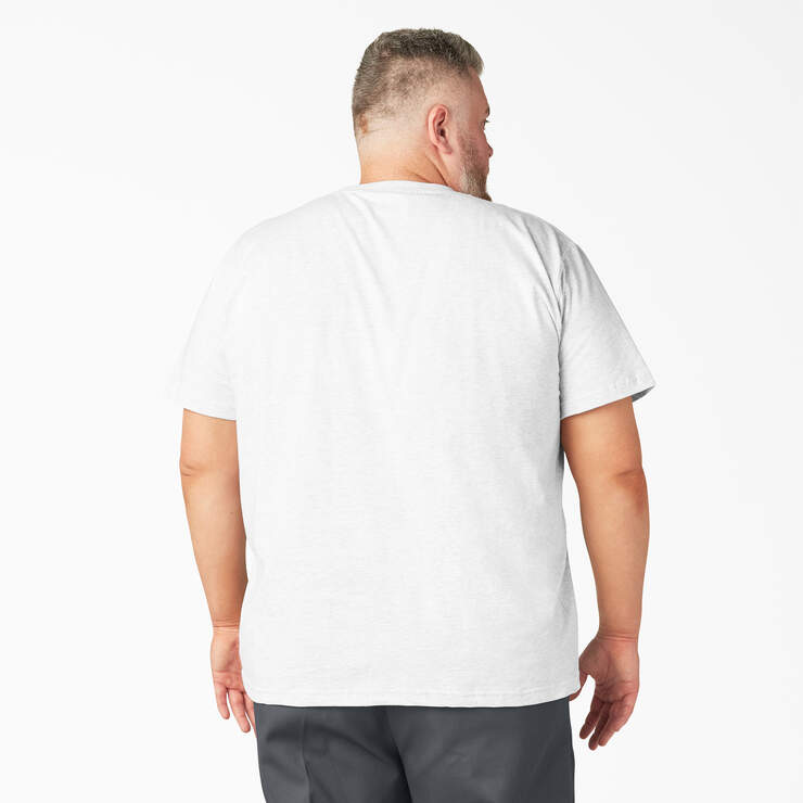 Heavyweight Short Sleeve Pocket T-Shirt - Ash Gray (AG) image number 6