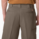 Cooling Active Waist Flat Front Shorts, 13&quot; - Mushroom &#40;MR1&#41;
