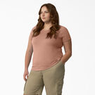 Women&#39;s Plus Cooling Short Sleeve T-Shirt - Cork Single Dye Heather &#40;C2K&#41;