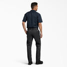 Slim Fit Straight Leg Work Pants - Black &#40;BK&#41;