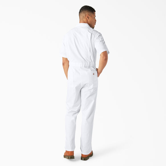 Short Sleeve Coveralls - White &#40;WH&#41;