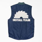 New York Sunshine x Dickies Twill Install Team Vest - Dark Navy &#40;DN&#41;