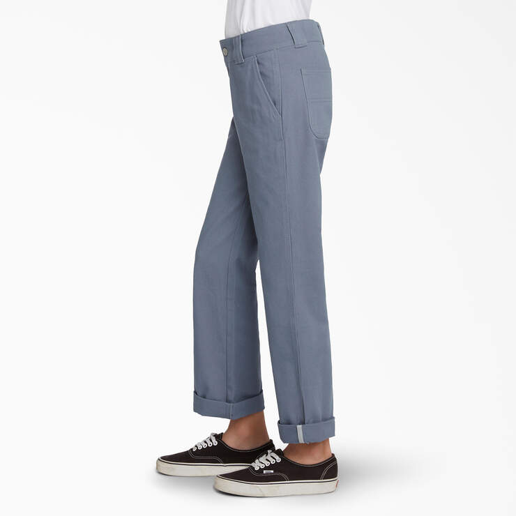 Boys’ Relaxed Fit Utility Pants - Slate (SLT) image number 3
