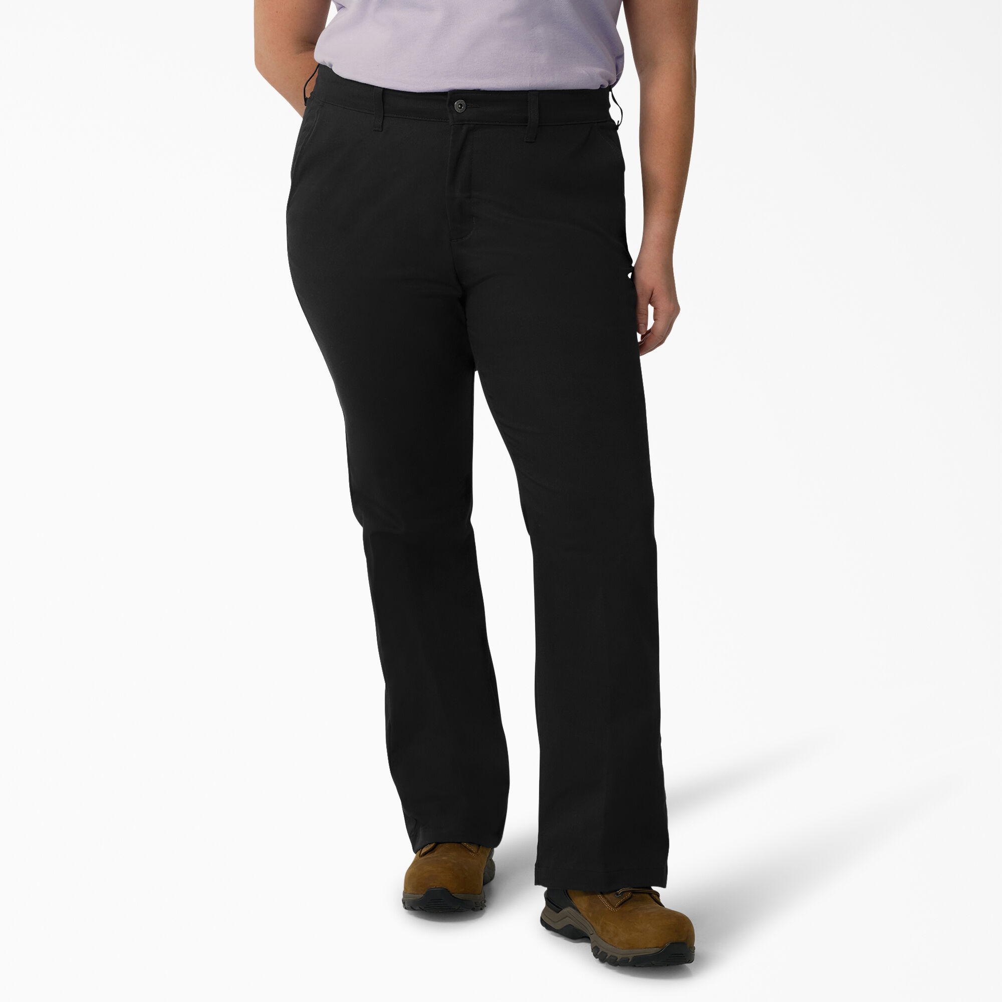 Women s Plus Slim Fit Bootcut Pants Dickies US