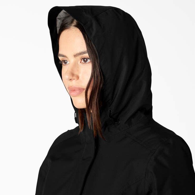 Women’s Insulated Waterproof Jacket - Black (BKX) image number 8