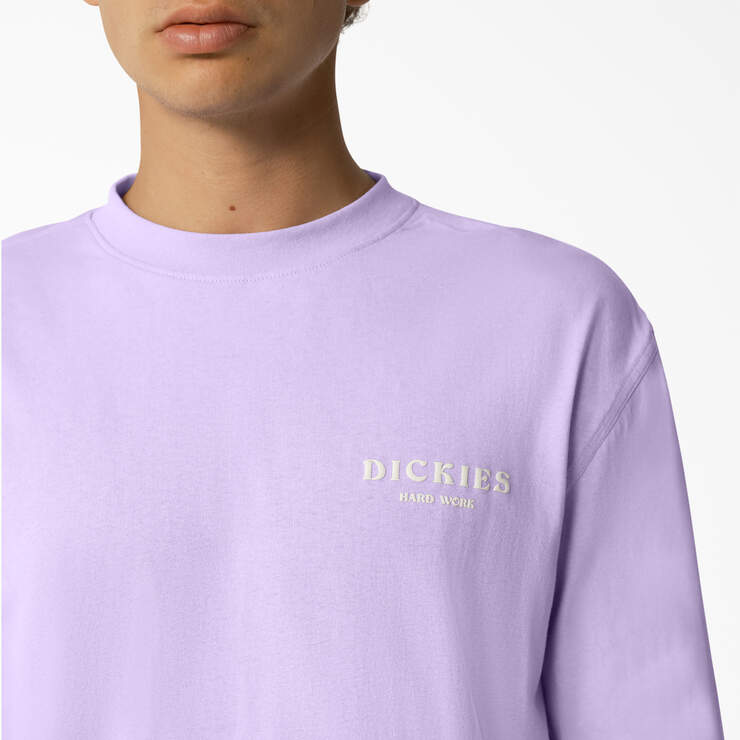 Oatfield Long Sleeve T-Shirt - Purple Rose (UR2) image number 3