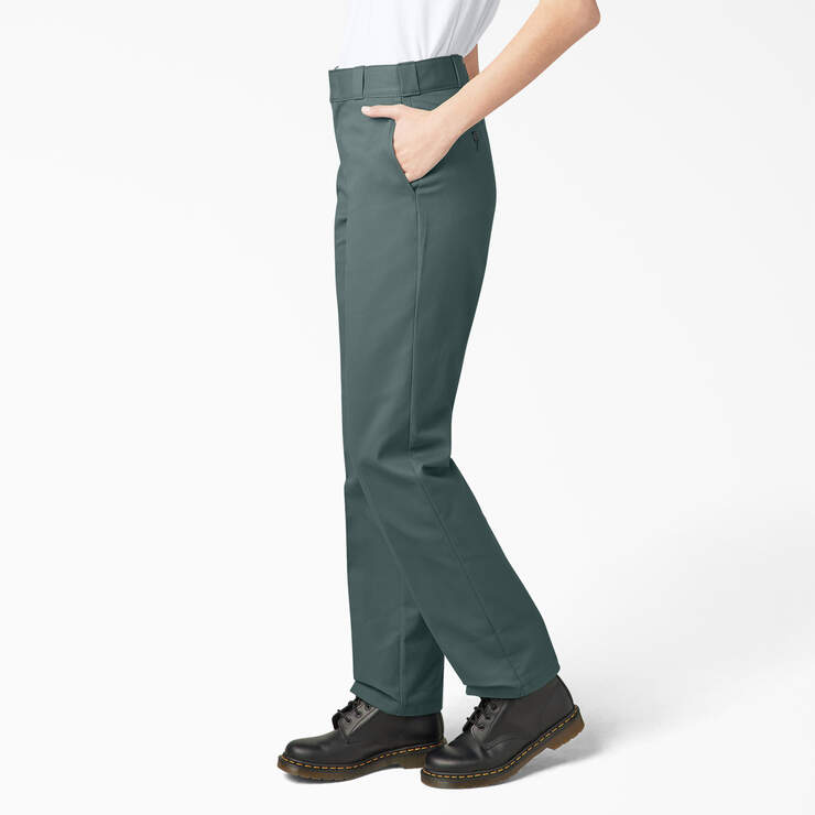 Women’s 874® Work Pants - Lincoln Green (LSO) image number 3