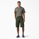 FLEX Relaxed Fit Cargo Shorts, 13&quot; - Olive Green &#40;OG&#41;