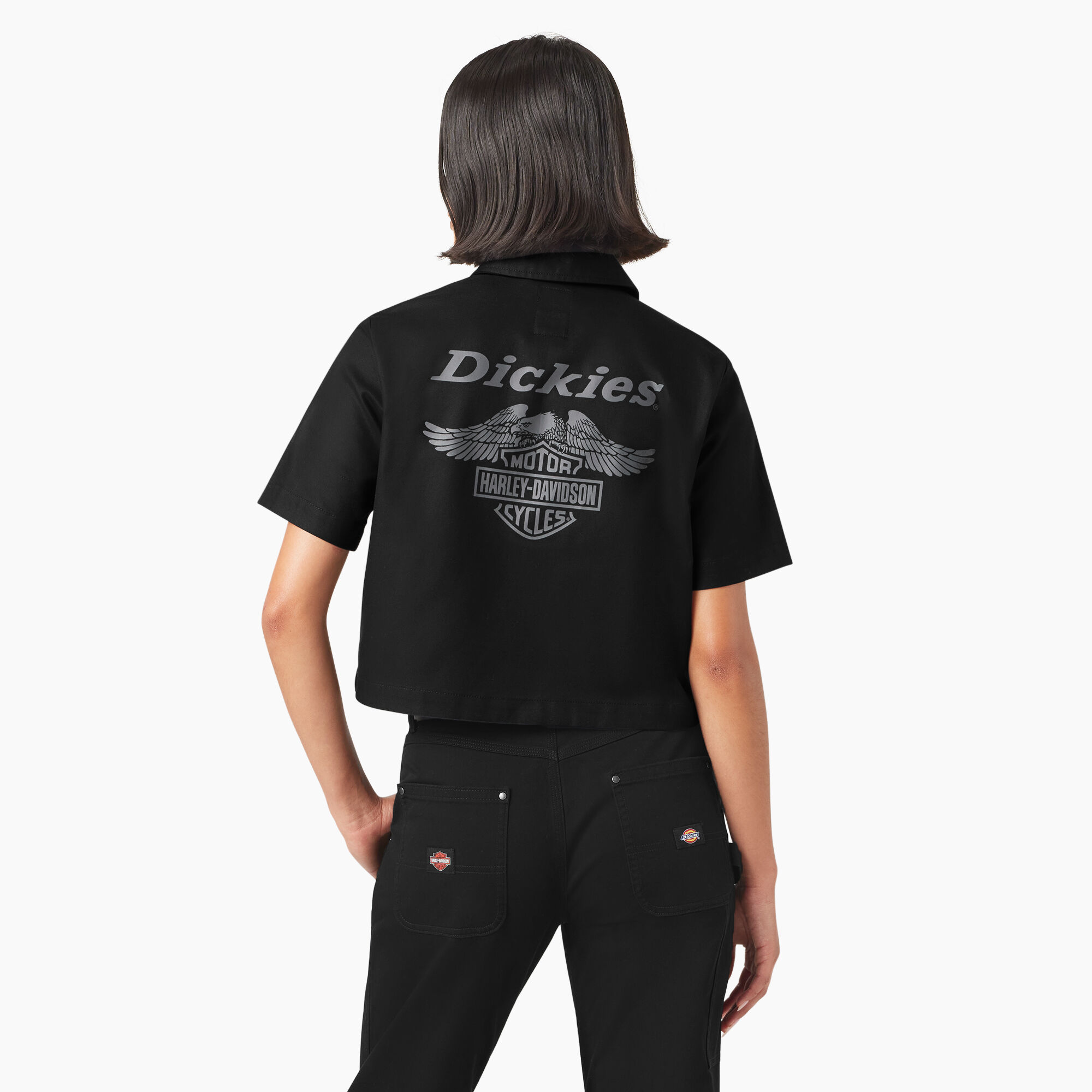 ディッキーズ Dickies 【 Oakport Cropped T-Shirt W Women 】 レディース Women's Oakport Cropped T-Shirt - Dickies US