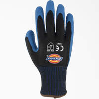 Crinkle Latex Coated Work Gloves - Black (BK)