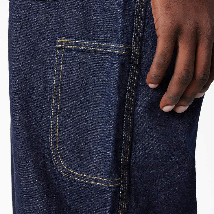 Madison Loose Fit Jeans - Rinsed Indigo Blue (RNB) image number 10