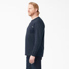 Heavyweight Long Sleeve Pocket T-Shirt - Dark Navy &#40;DN&#41;
