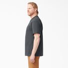 Heavyweight Short Sleeve Henley T-Shirt - Charcoal Gray &#40;CH&#41;
