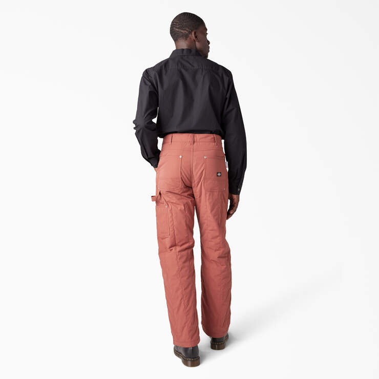 Dickies Premium Collection Quilted Utility Pants - Mahogany (NMY) image number 6