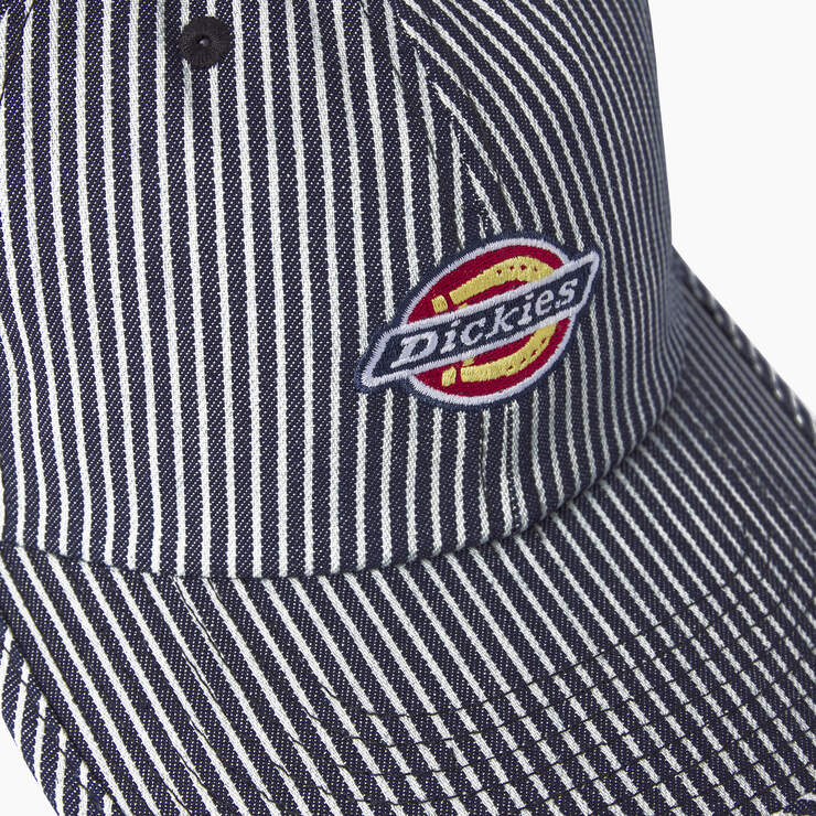 Low Pro Logo Dad Hat - Hickory Stripe (HS) image number 3
