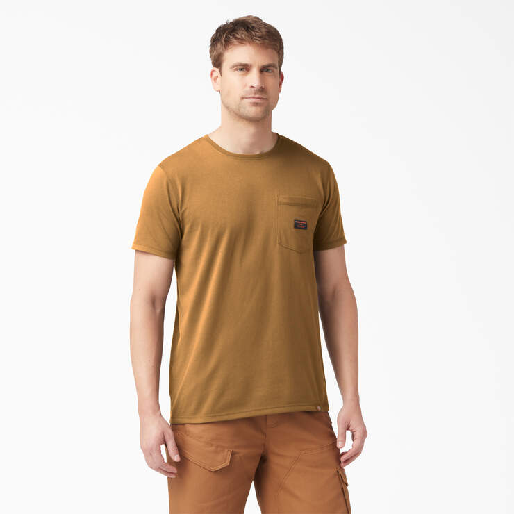 Traeger x Dickies Pocket T-Shirt - Brown Duck (BD) image number 2